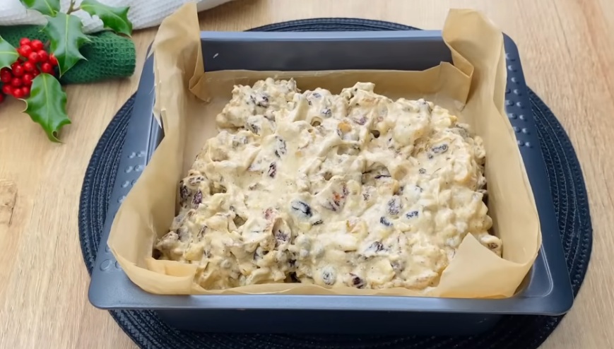 кексова смес в тавата