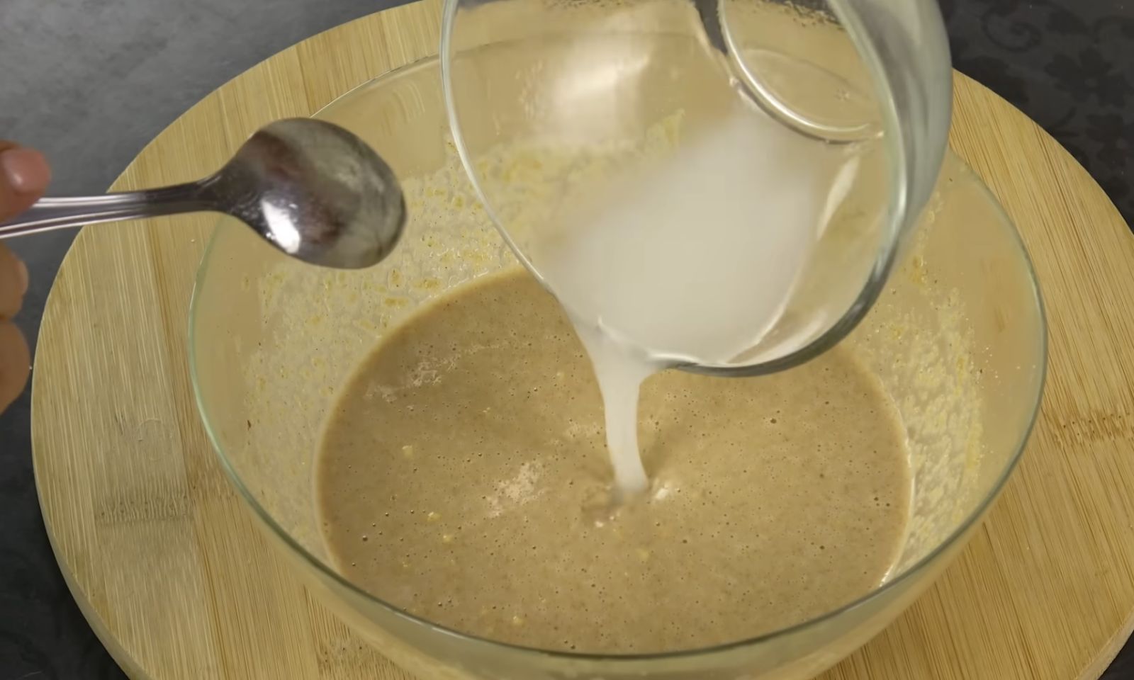 оцет в тестото