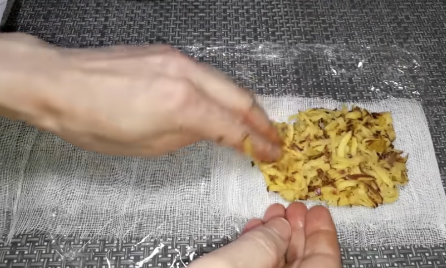 превръзка от картофи