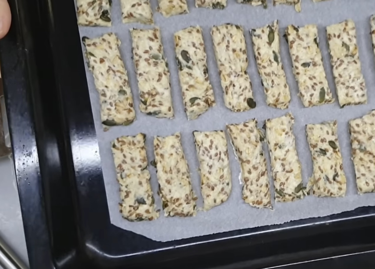 крекери в тавата