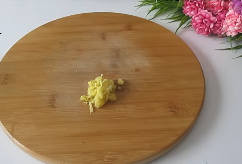 настърган джинджифил