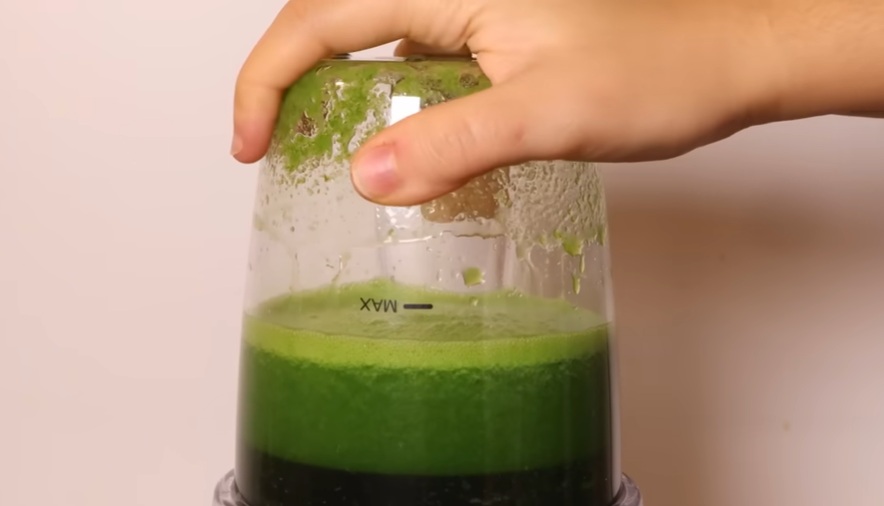 разбиване смес