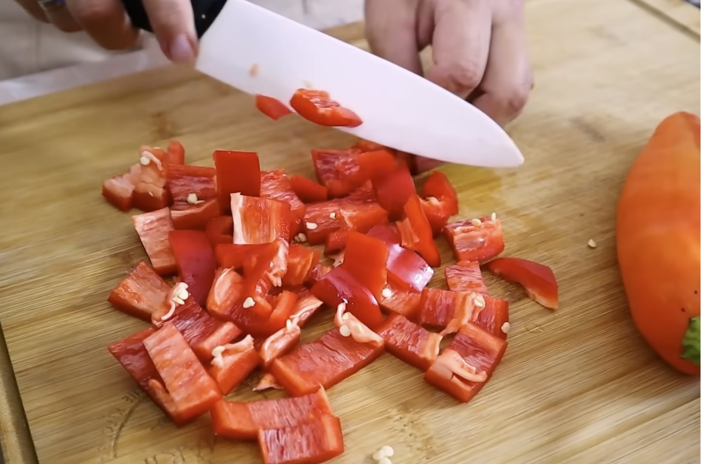 нарязани чушки
