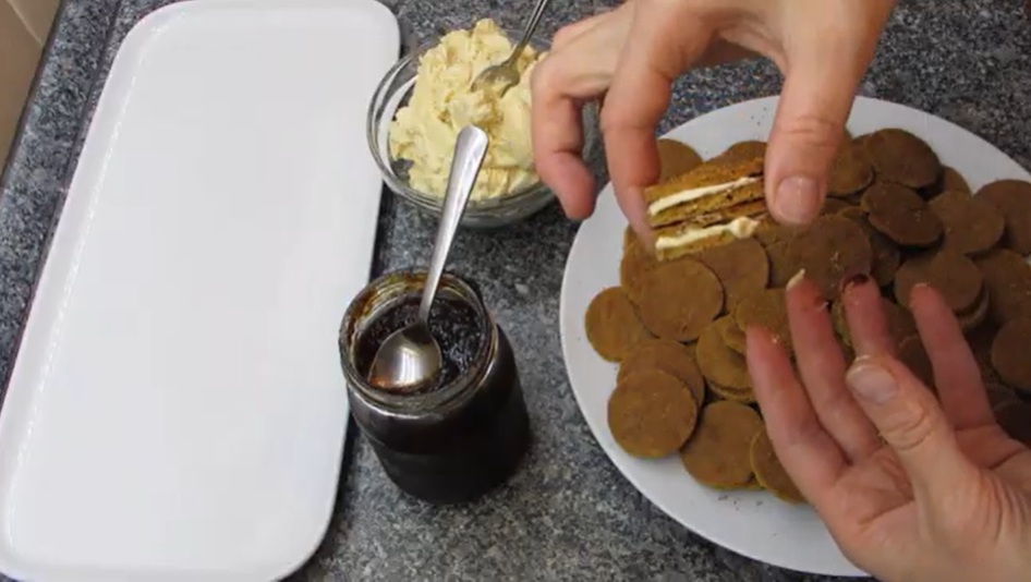 меденка с крем и сладко