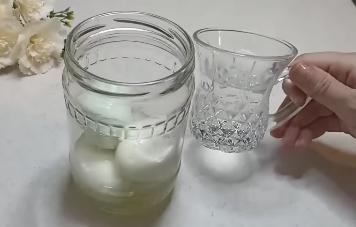 яйца във вода