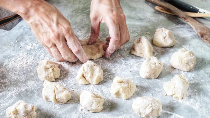 топчета от тесто