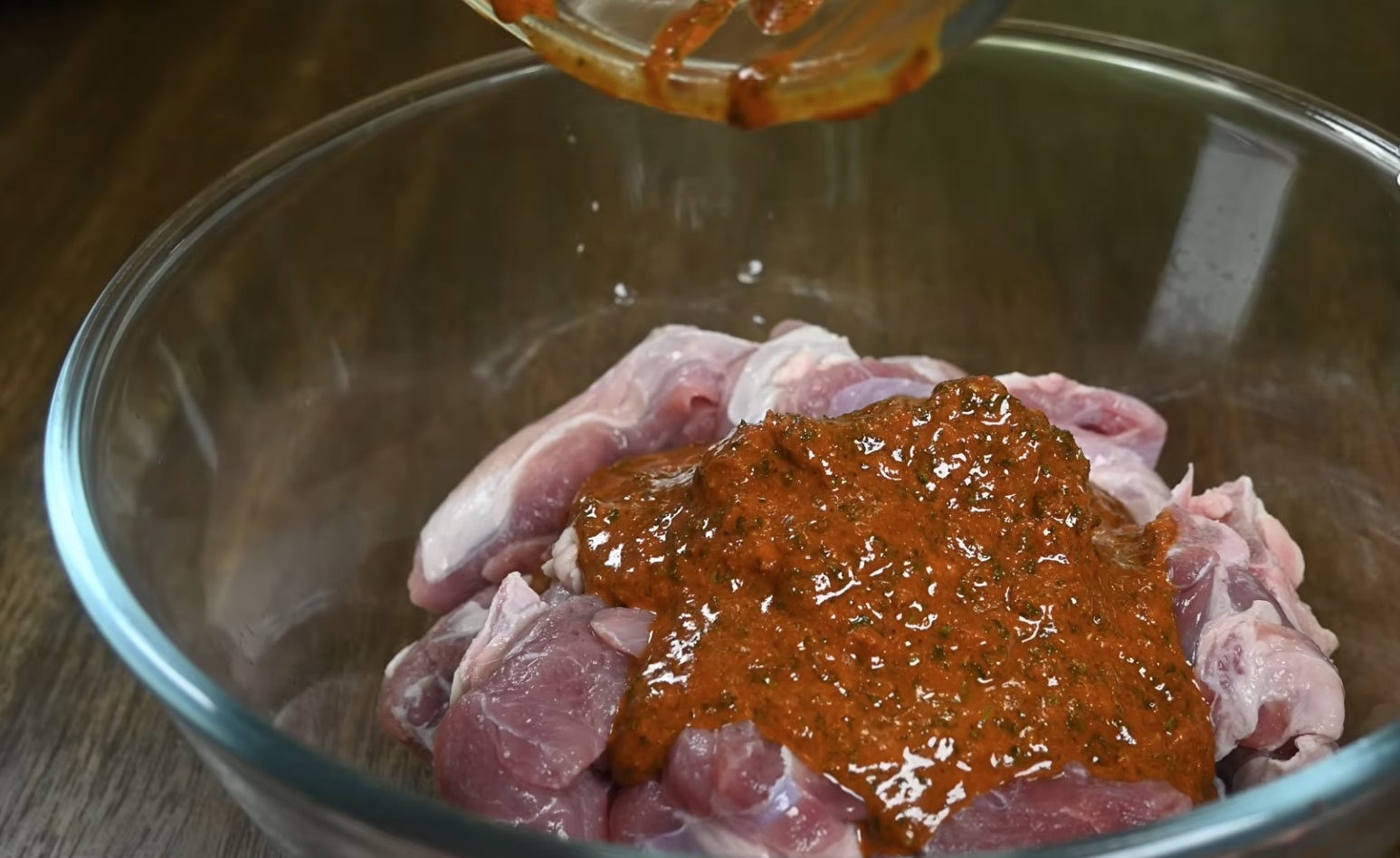 месо в марината