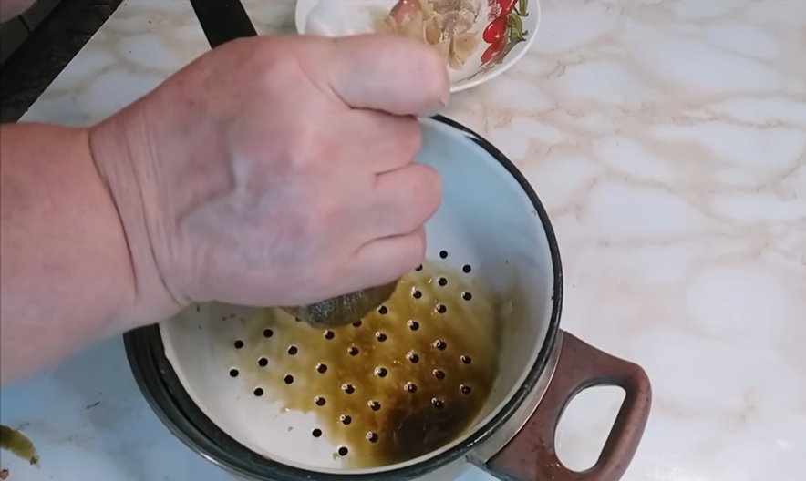 прецеждане през тензух