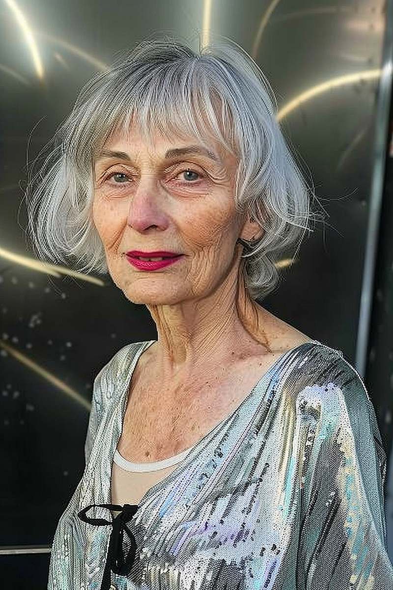 микро бретон къса прическа