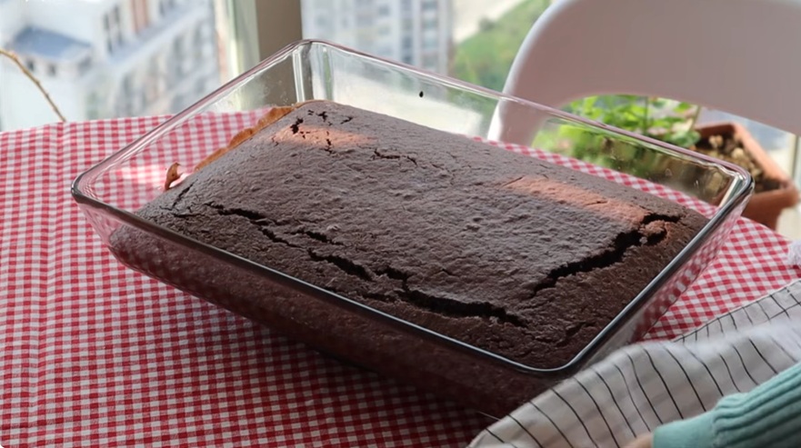 изпечен шоко блат