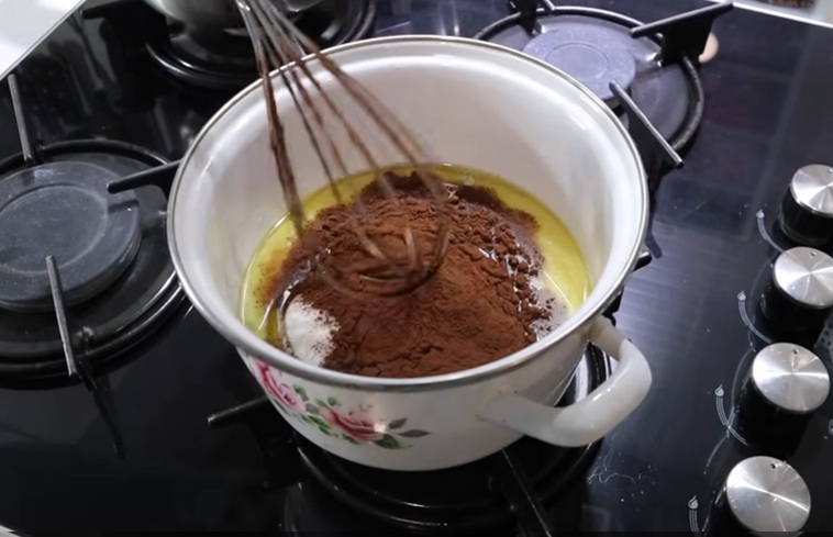 пресято какао в сместа