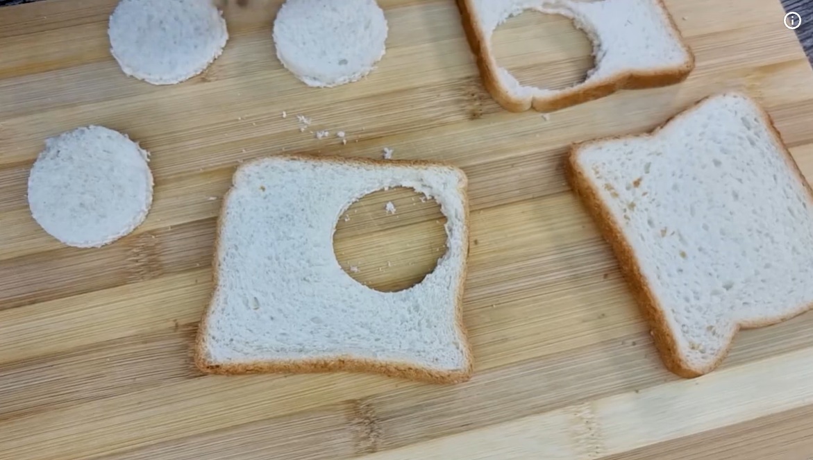 изрезки хляб