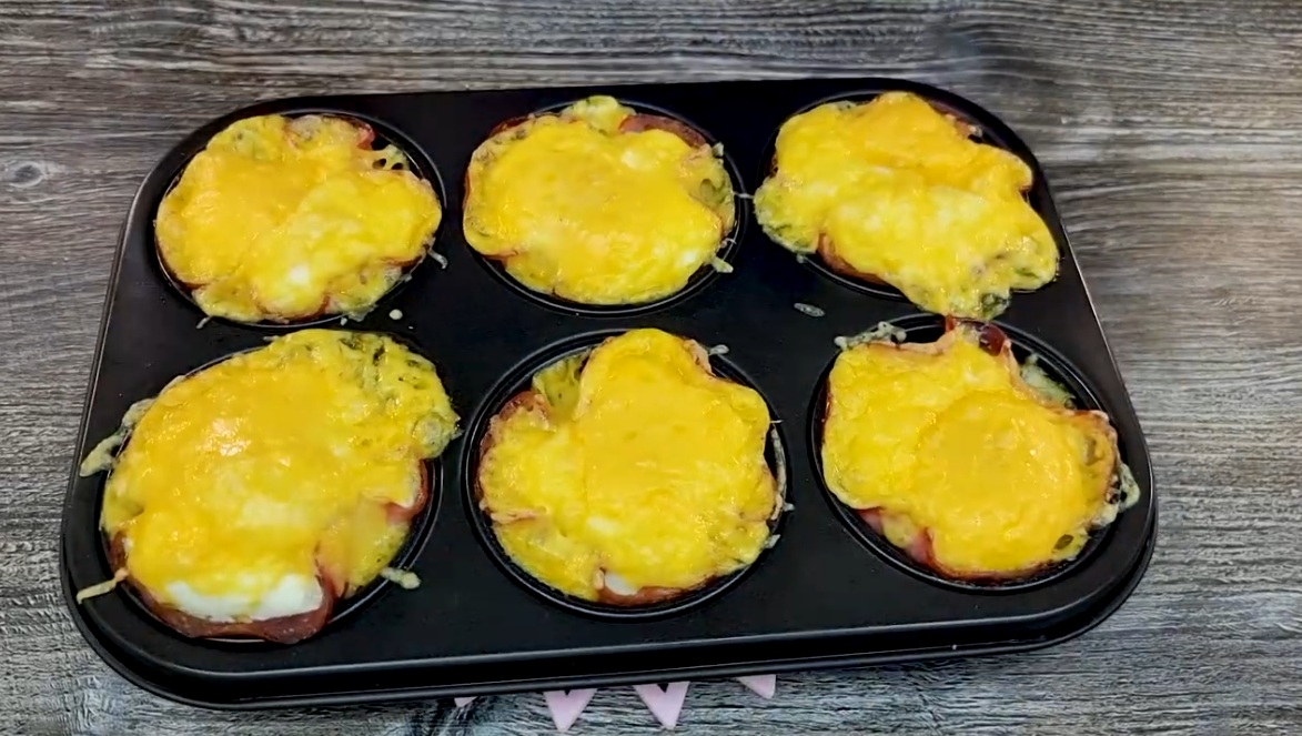 изпечени мъфини