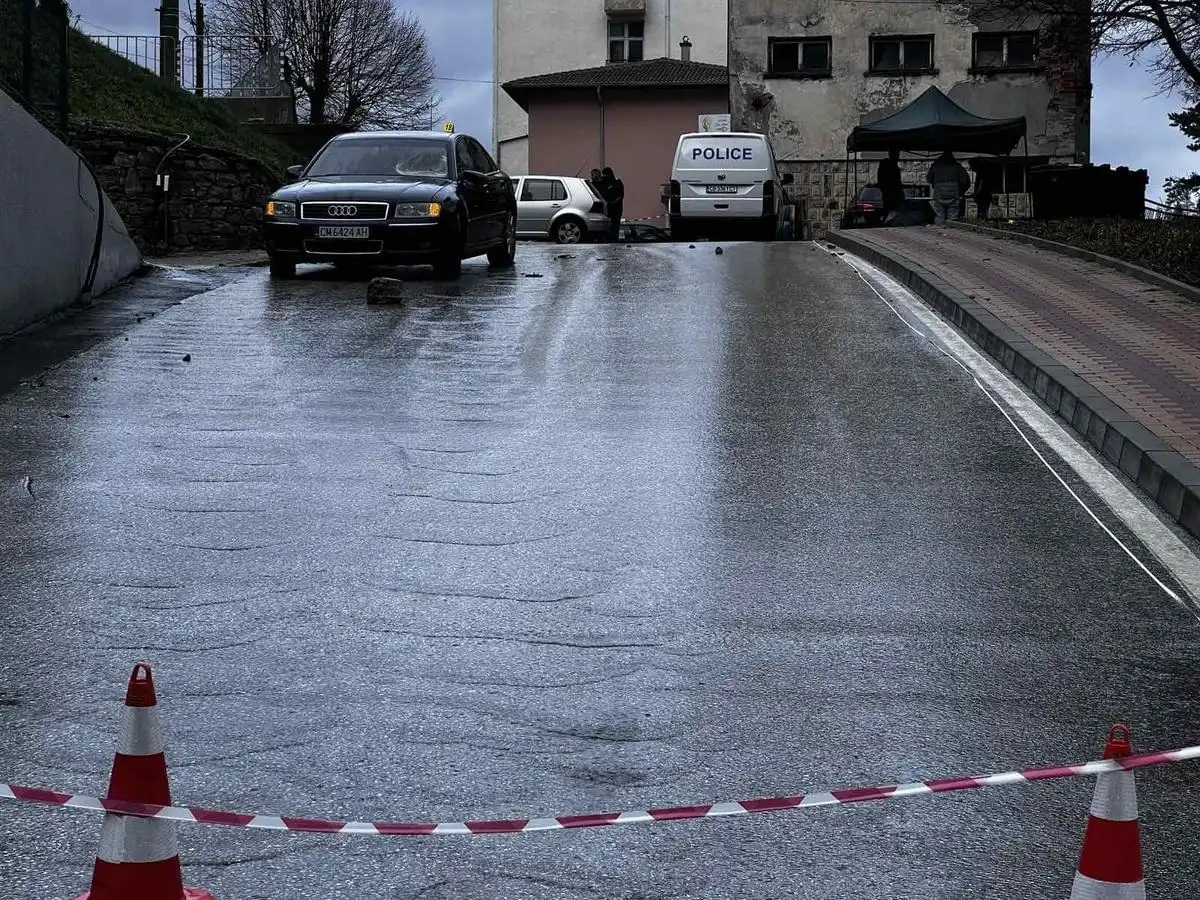 полицейска лента престъпление