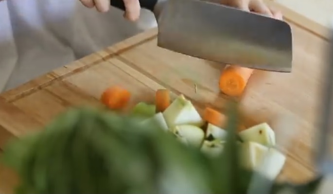 нарязани моркови