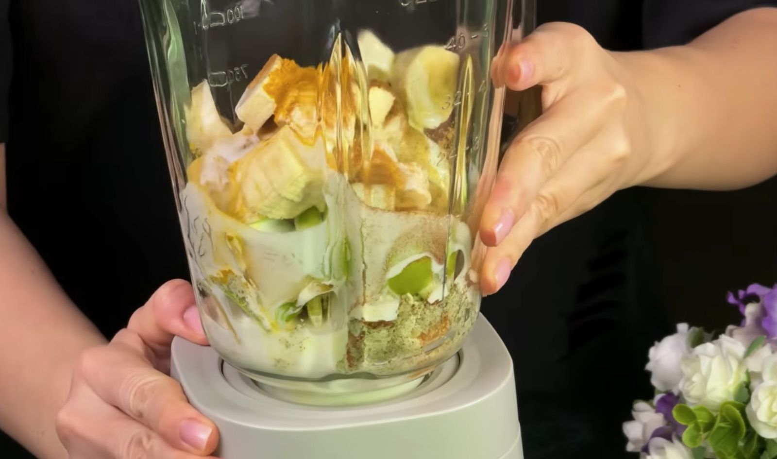 продукти в блендера