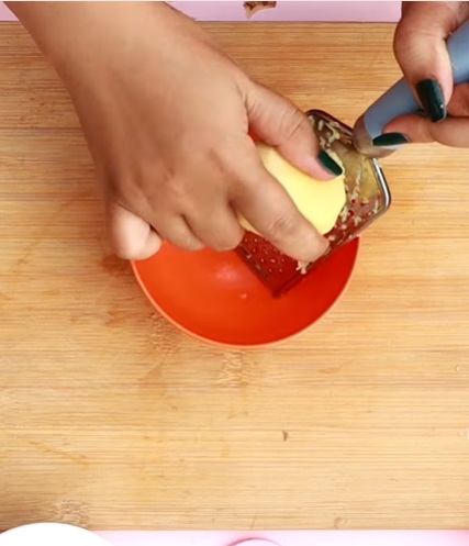 grated potato