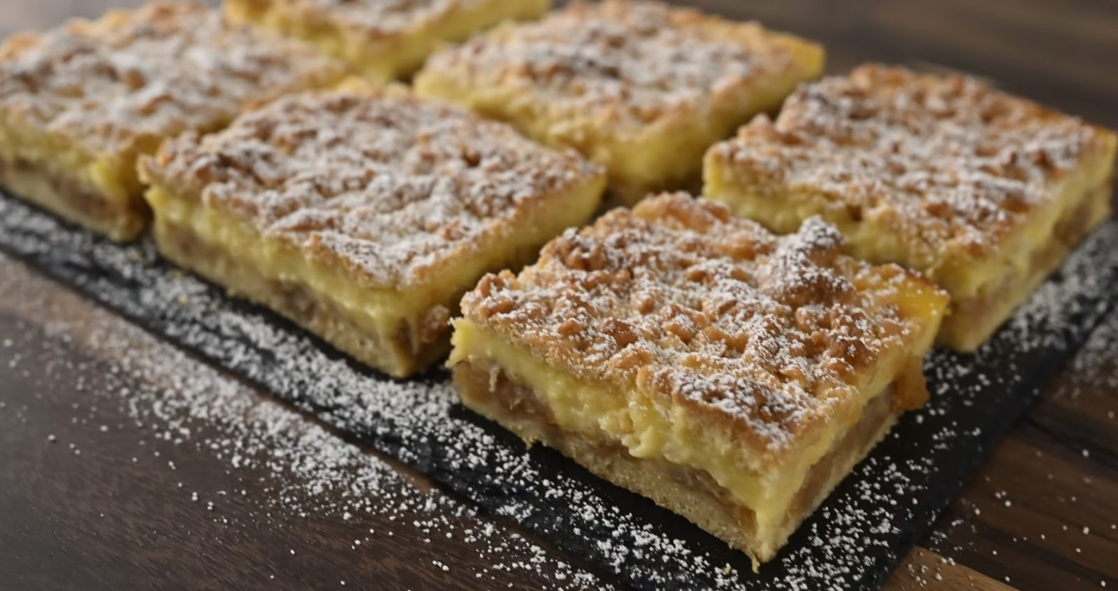 ябълков сладкиш с крем