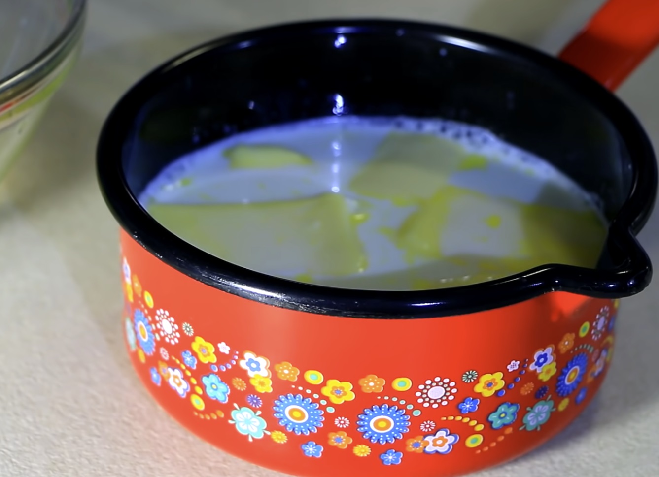 мляко и масло