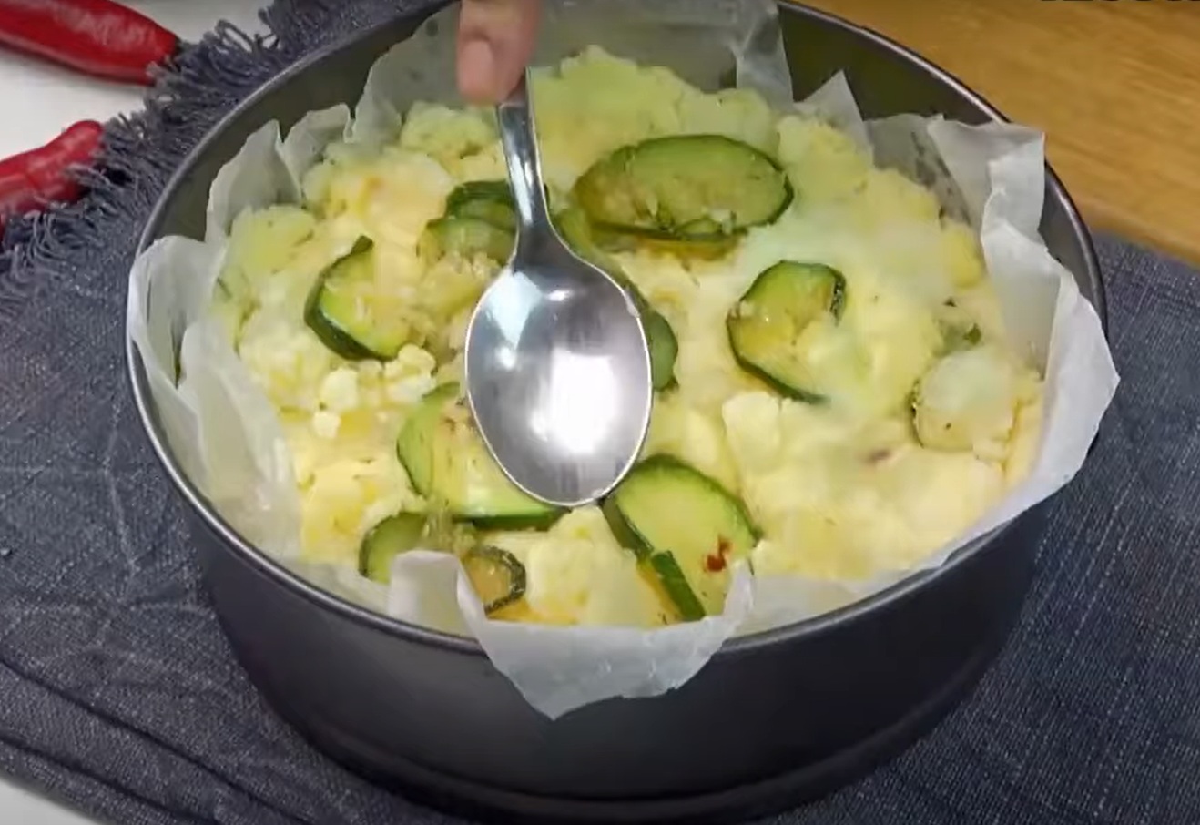 пюре и тиквички