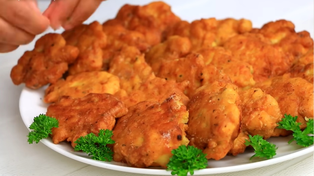 порция пилешки хапки