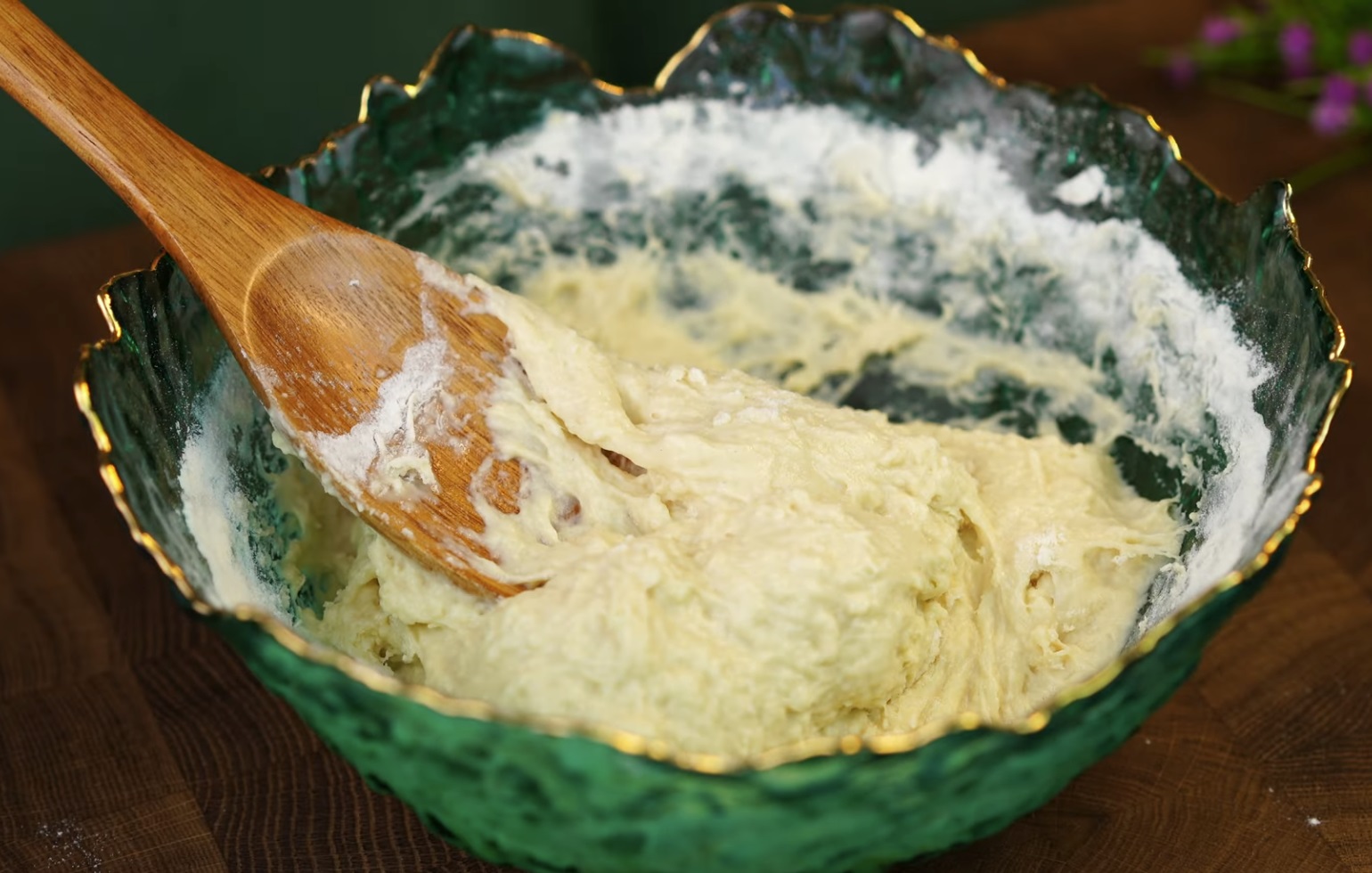 олио в тестото