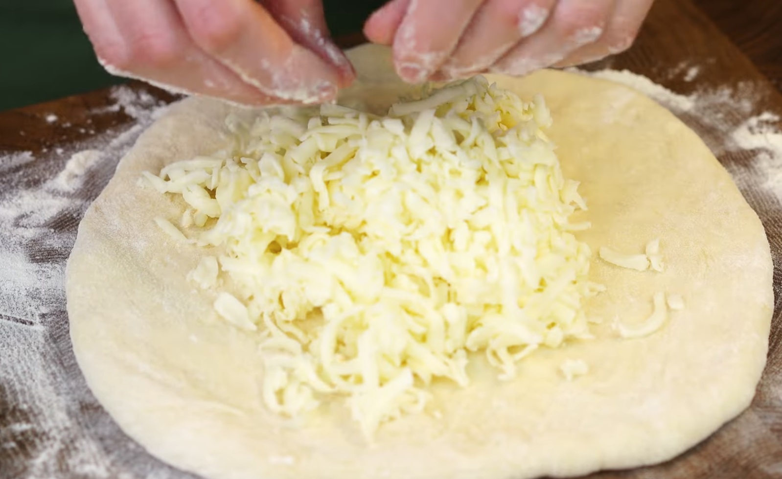 тесто с кашкавал