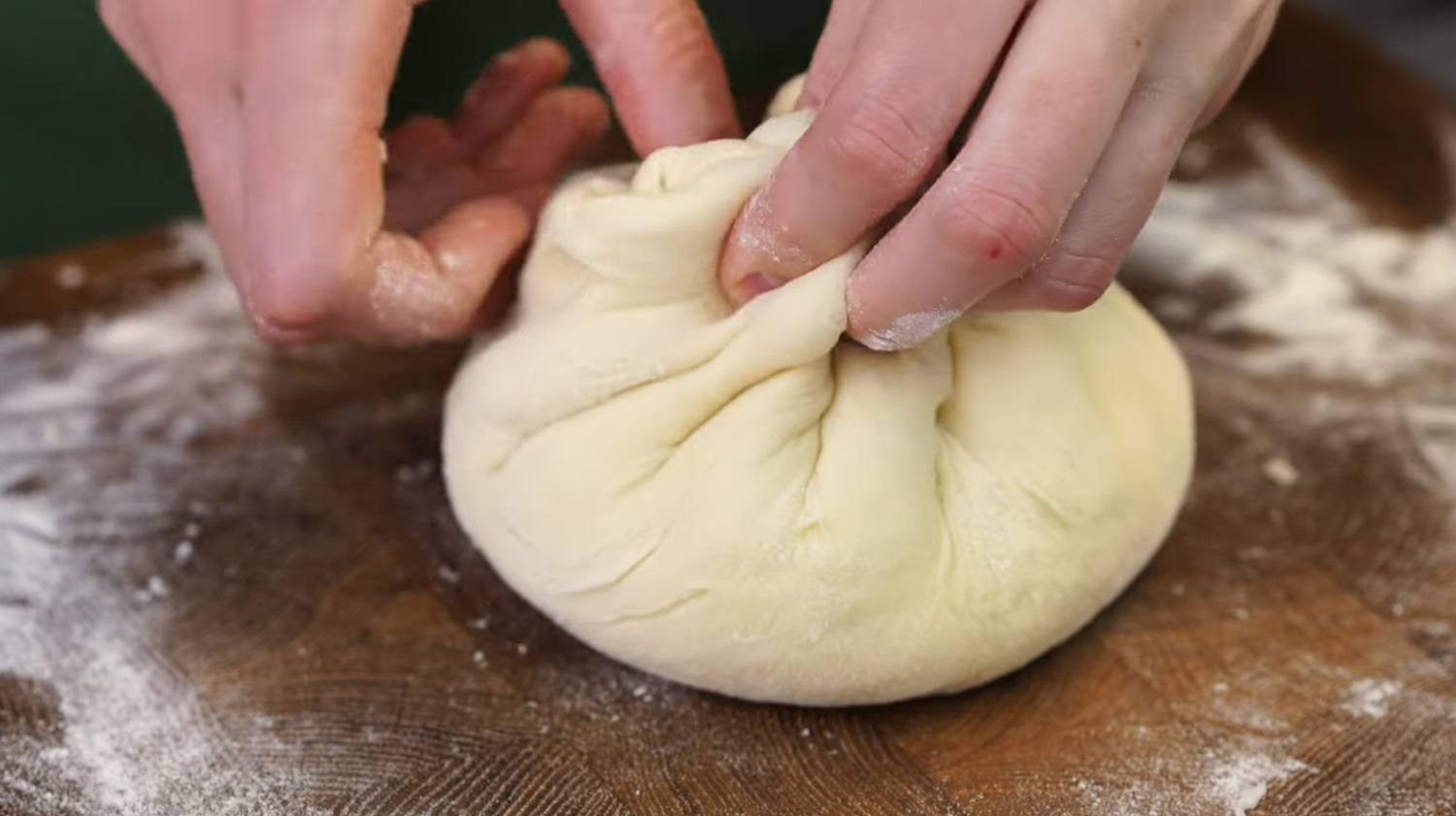 събиране тесто