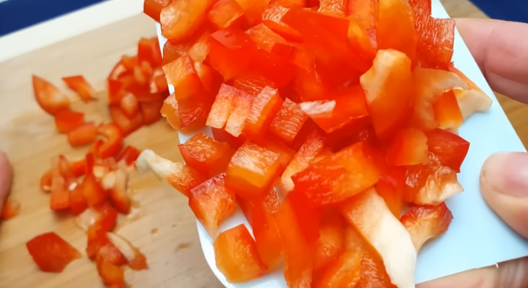 нарязана чушка