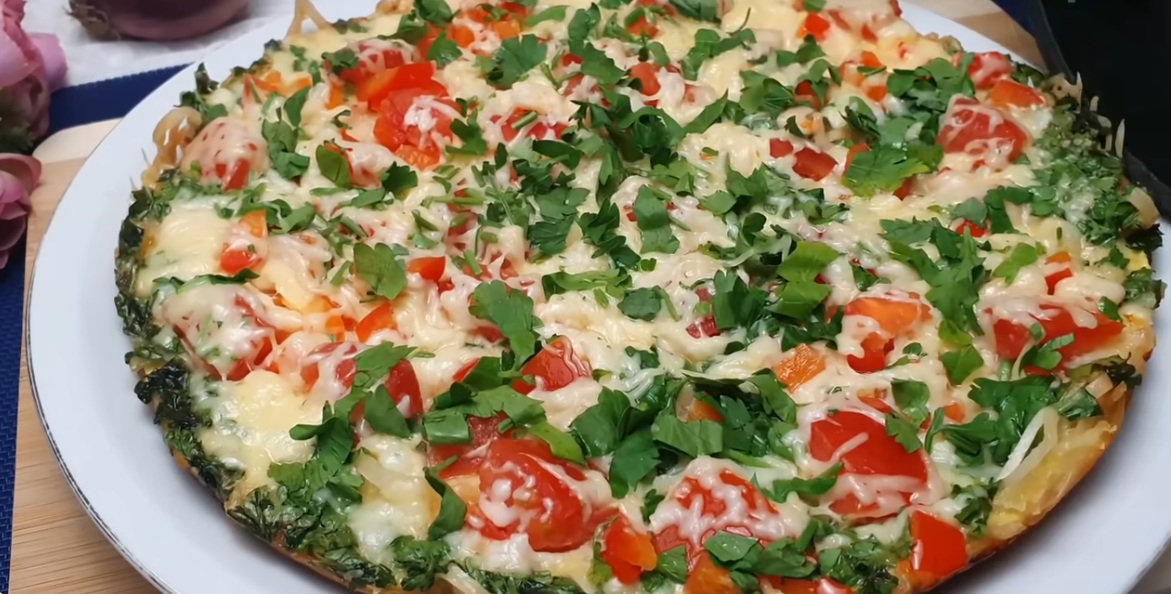 бърза пица на тиган