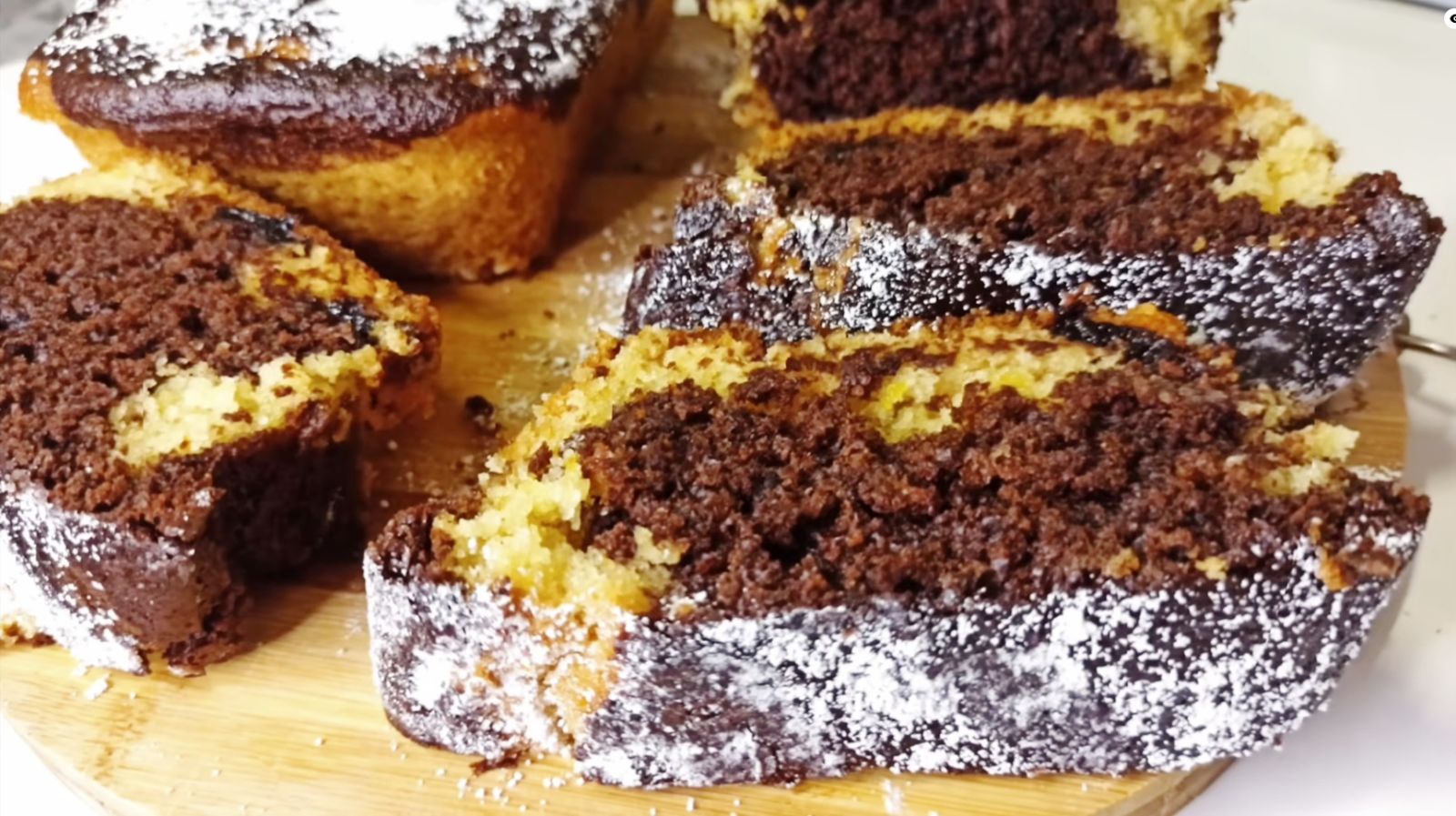 парче постен кекс