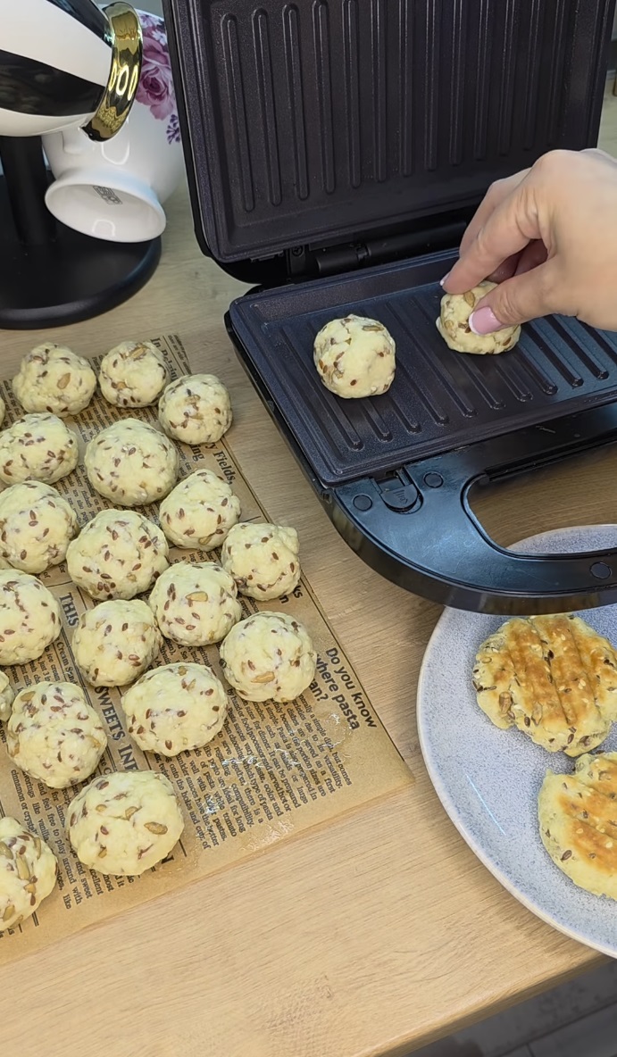 тестени топчета в тостер