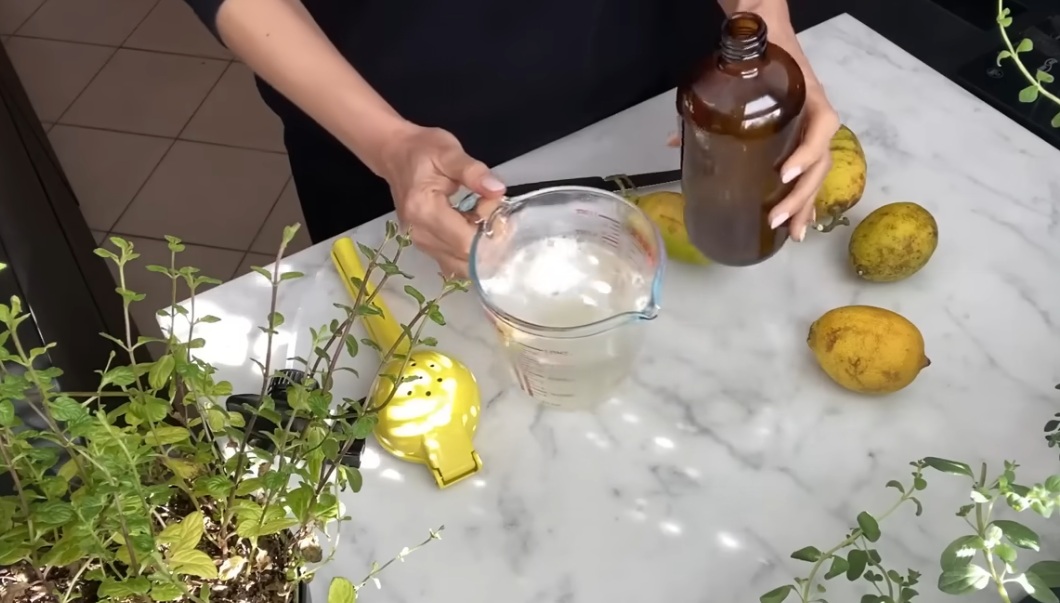 приготвяне почистваща смес