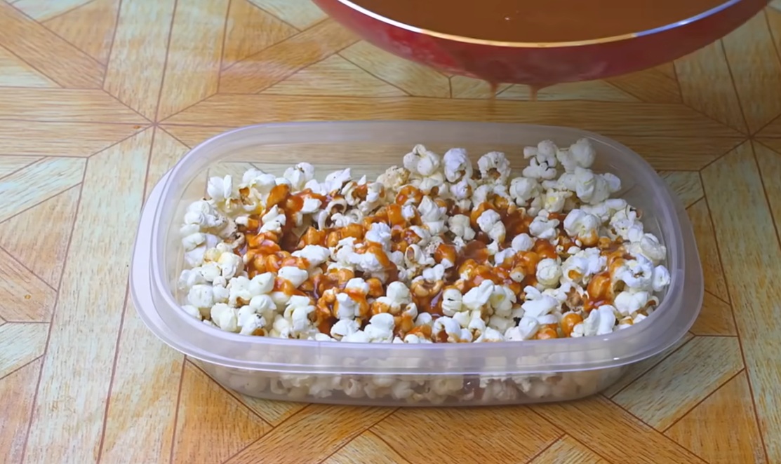 карамел в пуканките