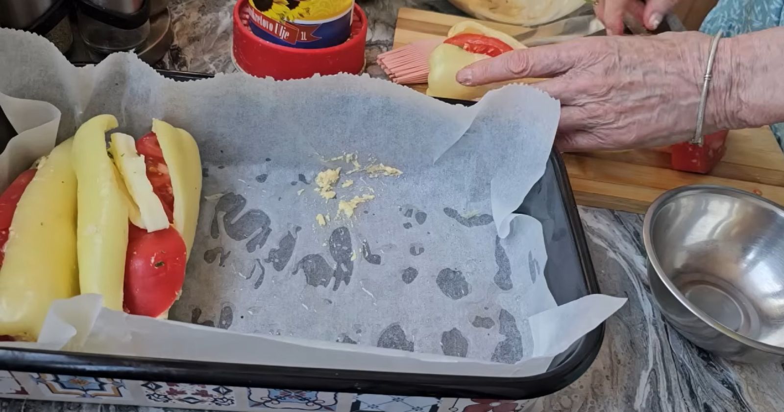пълнене на чушки