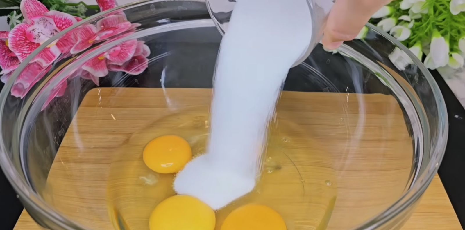 яйца със захар