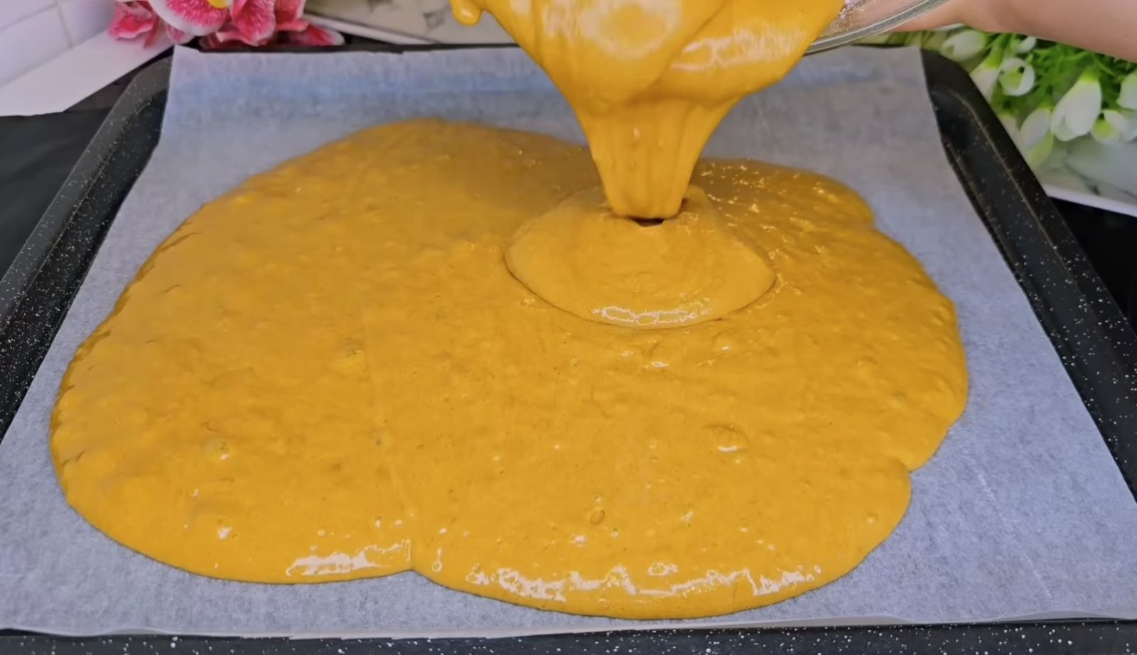 тесто в тавата