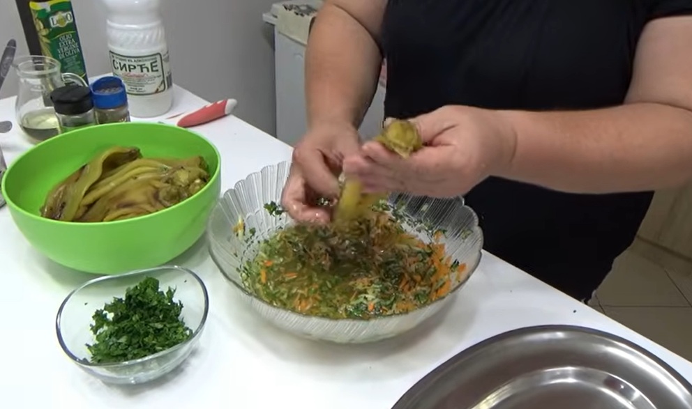 печена чушка в марината