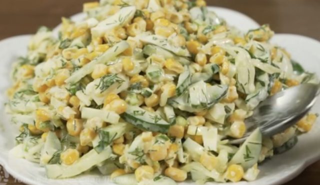 салата краставици