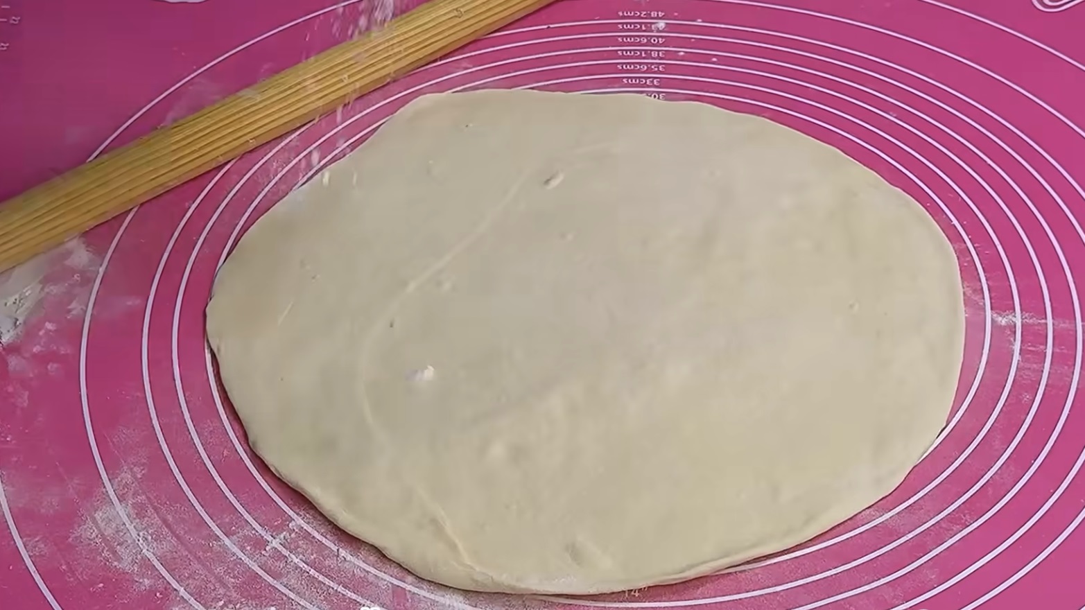 разточено тесто