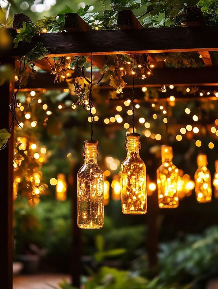 фенери от бутилки