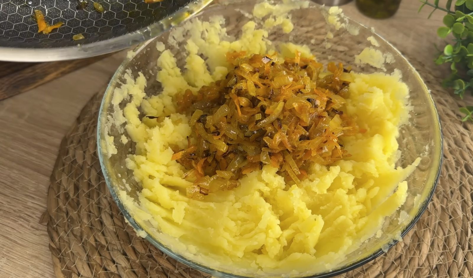 плънка в картофите