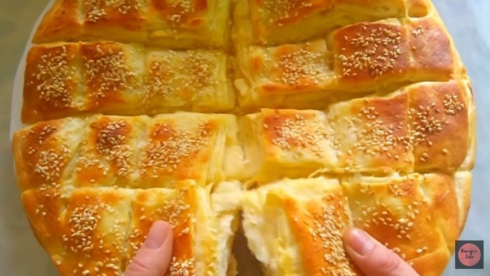  домашна сеченица със сусам 