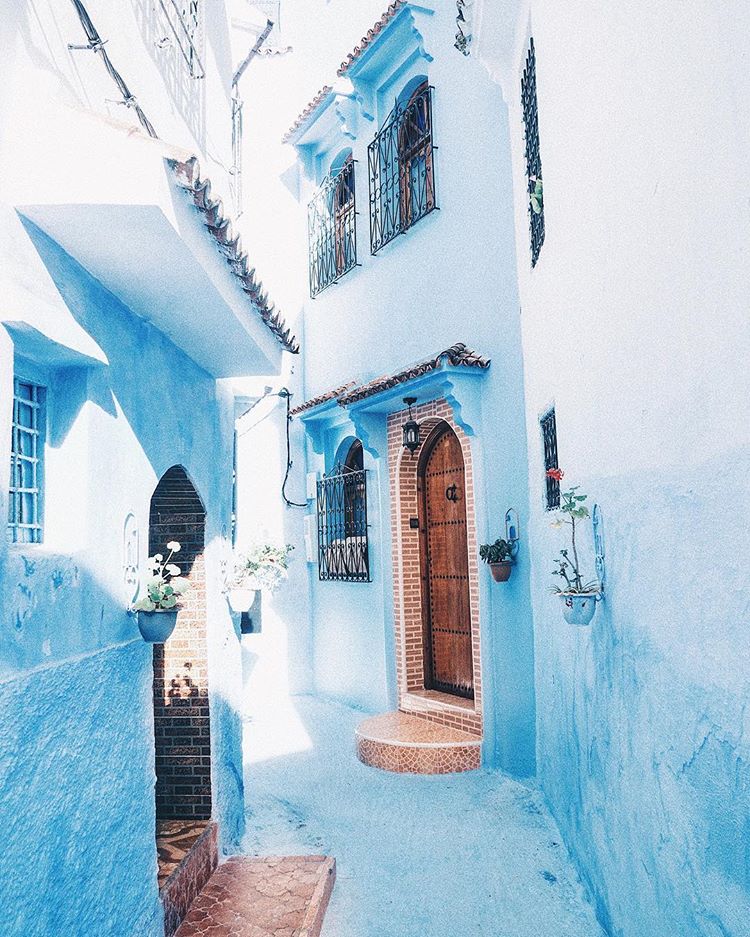 синият град, Мароко