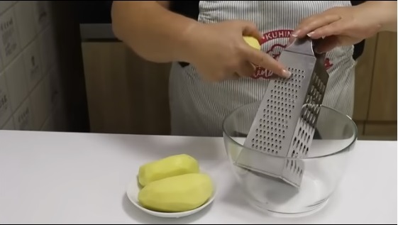 настъргани картофи