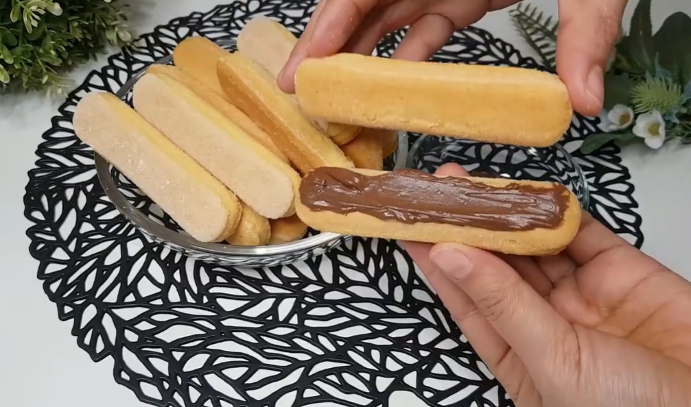 слепване бишкоти