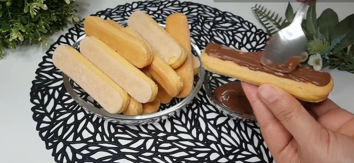 бишкоти с шоколад