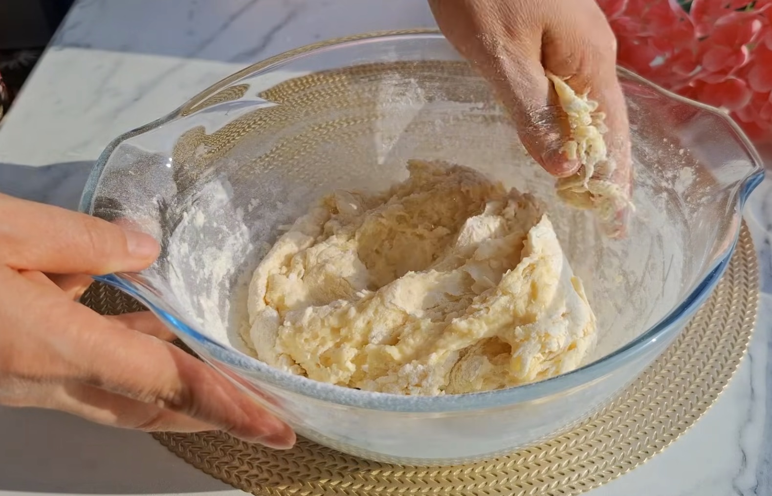 замесване тесто