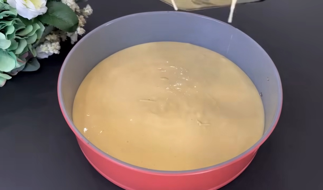 форма с тесто