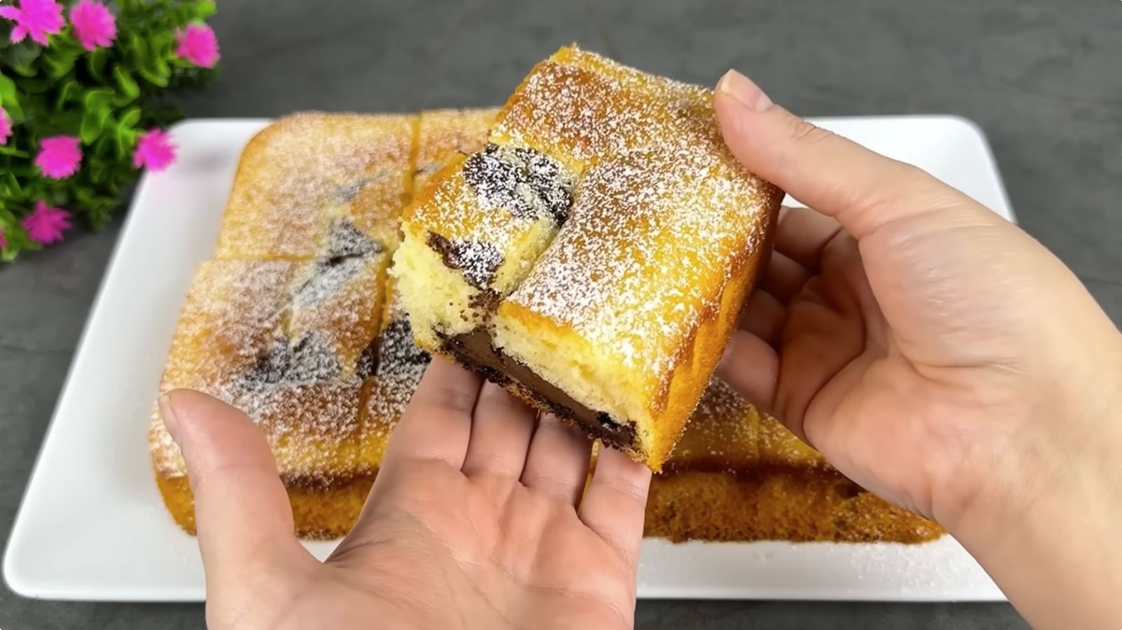 парче шарен сладкиш